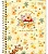 Caderno Pooh Capa Dura Universitário 1 Matéria Tilibra - Imagem 1