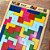 Brinquedo Educativo Tabuleiro Tetris Mdf - Mega Impress - Imagem 3