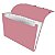 Pasta Plast Sanfonada A4 12 Div Pastel Rosa Acp - Imagem 2