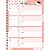 Agenda Planner Permanente Hello Kitty Espiral São Domingos - Imagem 5