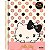 Agenda Planner Permanente Hello Kitty Espiral São Domingos - Imagem 2