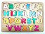 KIT BRINQUEDO EDUCATIVO MADEIRA NUMERAIS + ALFABETO - MEGA IMPRESS - Imagem 2