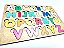 KIT BRINQUEDO EDUCATIVO MADEIRA NUMERAIS + ALFABETO - MEGA IMPRESS - Imagem 5