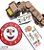 Kit Educativo Brinquedos E Jogos Pegagogicos Aprendendo Formas E Imagens Em Madeira - Imagem 1
