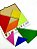Brinquedo Educativo Tabuleiro Tangram Madeira Branca Figuras Geométricas Estudo de Geometria Matemática Mega Impress - Imagem 2