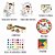 Kit Educativo Brinquedos E Jogos Pegagogicos Aprendendo Formas Em Madeira - Imagem 9