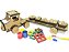Kit Educativo Brinquedos E Jogos Pegagogicos Aprendendo Formas Em Madeira - Imagem 8