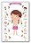 Brinquedo Educativo Tabuleiro Encaixe Corpo Humano Menina Mdf - Mega Impress - Imagem 1
