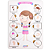 Brinquedo Educativo Tabuleiro Encaixe Corpo Humano Menina Mdf - Mega Impress - Imagem 1