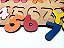 Brinquedo Madeira Letras e Números + Vogais Alfabeto MDF Grande - Mega Impress - Imagem 4