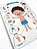 Brinquedo Educativo Tabuleiro Encaixe Corpo Humano Menino Mdf - Mega Impress - Imagem 5