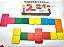Dominó Jogo Educativo Pedagógico Mdf Cores 28pcs Mega Impress - Imagem 3