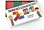 Dominó Jogo Educativo Pedagógico Mdf Cores 28pcs Mega Impress - Imagem 1