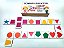 Dominó Jogo Educativo Pedagógico Mdf Formas E Cores 28pcs Mega Impress - Imagem 5