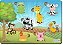 Brinquedo Educativo Tabuleiro Encaixe Animais Mdf -Mega Impress - Imagem 1