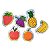 Brinquedo Educativo Tabuleiro Encaixe Frutas Mdf - Mega Impress - Imagem 4