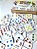 Dominó Jogo Educativo Pedagógico Mdf Tradicional 28pcs Mega Impress - Imagem 5