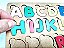 KIT BRINQUEDO MADEIRA LETRAS COLORIDAS - ALFABETO E VOGAIS - MEGA IMPRESS - Imagem 4