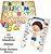 KIT BRINQUEDO EDUCATIVO MDF CORPO HUMANO MENINO + ALFABETO - MEGA IMPRESS - Imagem 1