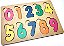 Kit Brinquedo Educativo Madeira Numerais + Vogais - Mega Impress - Imagem 4