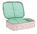 Estojo Box Academie Coracao Metal Rosa 338974 Tilibra - Imagem 3