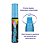 Marcador giz liquido 15mm azul gz1505 brw - Imagem 2