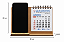 Calendário de Mesa Porta Celular Personalizado em Madeira Mdf - Imagem 2