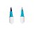 Marcador Dual Brush Pen Evoke Azul Turquesa Un Bp0110 Brw - Imagem 3