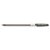 Caneta Cis Trigel Metalica 1.0 Prata - Imagem 1