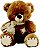 Pelucia Urso C/ Coração 30cm Ch1722 Sunn Toys - Imagem 4