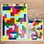 Brinquedo Educativo Tabuleiro Mini Tetris Mdf - Mega Impress - Imagem 5