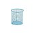 Porta Lapis Aramado Redondo Azul Pastel Or5106 Brw - Imagem 1