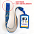 Crachá Síndrome de Down Identificação Personalizado Frente Verso PVC com Anti Sufocante Trava de Segurança - Imagem 3