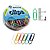 Clips N5 Colorido C/200 Bacchi Cx Plastica - Imagem 1