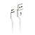 Cabo Usb X Micro Usb 1m 2a Cb-M10wh C3tech - Imagem 1