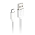 Cabo Usb X Tipo C 2mt 2a Cb-C21wh C3tech - Imagem 1