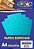Papel Off Paper Glitter Azul Neon A4 180g C/5 - Imagem 1