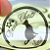 Adesivo Vinil Branco ou Transparente Personalizado 5x5cm Redondo ou Corte Especial - Imagem 3