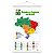 Banner Mapa do Brasil Estados e Capitais Educativo Pedagógico Escolar Didático 60cmx100cm Impressão Digital Lona 280g - Imagem 1