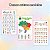 Banner Alfabetização e Numerais De 0 A 100 Educativo Pedagógico Escolar Didático 60cm x100cm Impressão Digital Lona 280g - Imagem 3