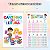 Banner Alfabetização Silabário Complexas Educativo Pedagógico Escolar Didático 60cm x100cm Impressão Digital Lona 280g - Imagem 6