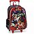 Mochila C/ Carrinho + Lanch Marvel Vermelho Ic39512ag-Vm Luxcel - Imagem 1