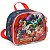 Mochila C/ Carrinho + Lanch Marvel Vermelho Ic39512ag-Vm Luxcel - Imagem 2