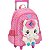 Mochila C/ Carrinho Up4you Petit Unicornio Pink Ic39962up Luxcel - Imagem 1