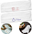 Toalhas Lavabo Personalizadas Papel Suave Alta Absorção Trevo ou Lisa 28,5 x 25,2 cm Aberto  25,1 x 8 cm dobrada - Imagem 4