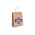 Sacola Personalizada Kraft 22X16X7,5cm Mini Com sua Marca - Imagem 1
