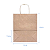 Sacola Personalizada Kraft 22X16X7,5cm Mini Com sua Marca - Imagem 6