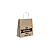 Sacola Personalizada Kraft 17X15X7cm Micro Com sua Marca - Imagem 1