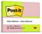 Bloco Adesivo Post-It 38x50 Neon Cores 1 100f 653 C/4 3m - Imagem 1