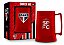 Caneca Gel Sao Paulo Escudos 300ml 12618 Brasfoot - Imagem 1